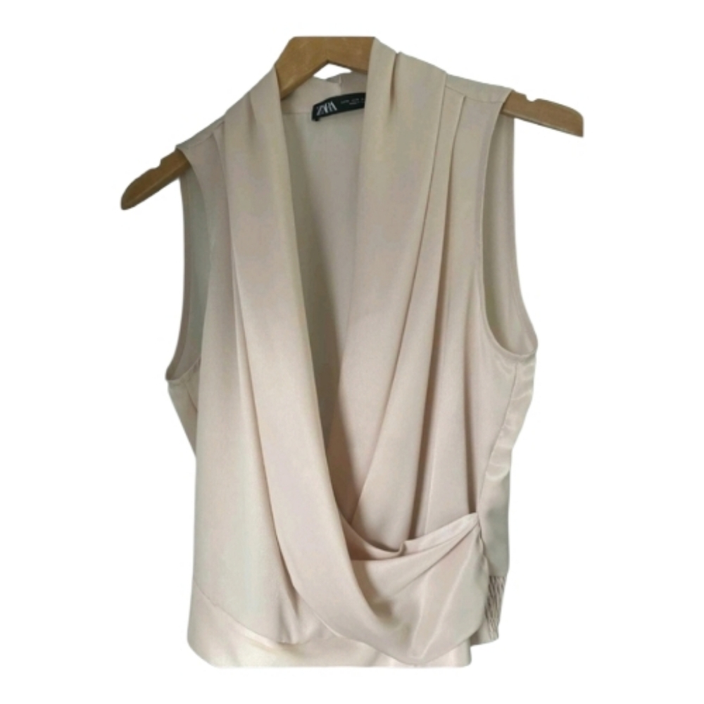 Zara Beige Top - Picture 2 of 2